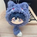 Genshin Impact Scaramouche Cat Plush Bag Charm Scaramouche Kitten Scaracat Scarameow Plush Bag Charm