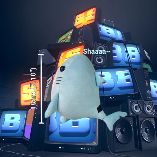 Zenless Zone Zero Bangboo Plushie Sharkboo