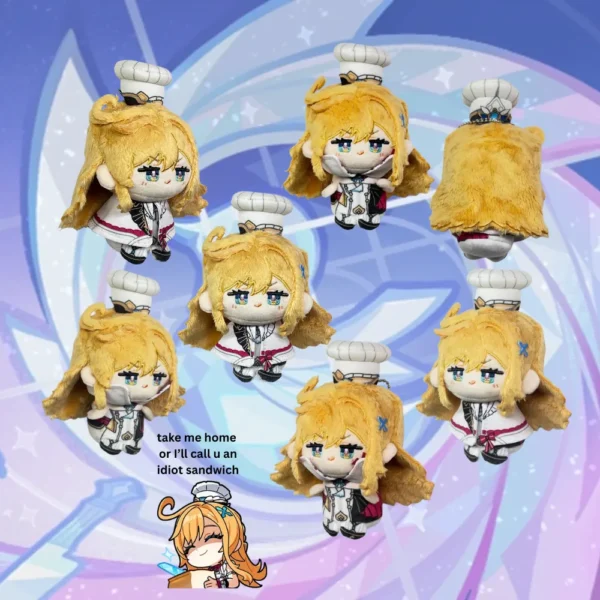Genshin Impact Fontaine Plushie Furina Neuvillette Clorinde Navia Wriothesley Sigewinne Escoffier Genshin Merch