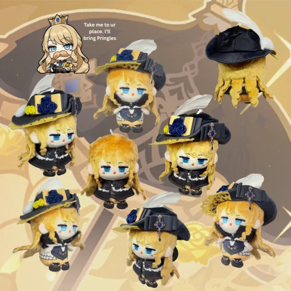 Genshin Impact Fontaine Plushie Furina Neuvillette Clorinde Navia Wriothesley Sigewinne Escoffier Genshin Merch