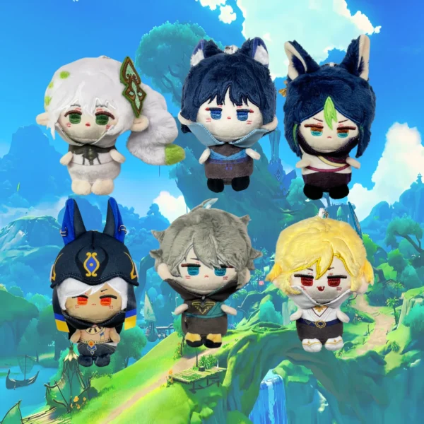 Genshin Impact Sumeru Plushie Nahida Plush Wanderer Scaramouche Plush Tighnari Cyno Kaveh Alhaitham Genshin Merch