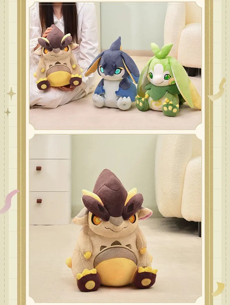 Genshin Saurian Plushie Natlan Official Genshin Merchandise, genshin plushie, official hoyoverse merchandise, mihoyo merchandise