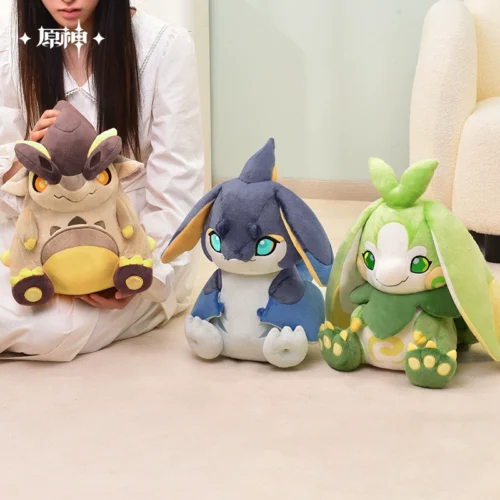 Genshin Saurian Plushie Natlan Official Genshin Merchandise, genshin plushie