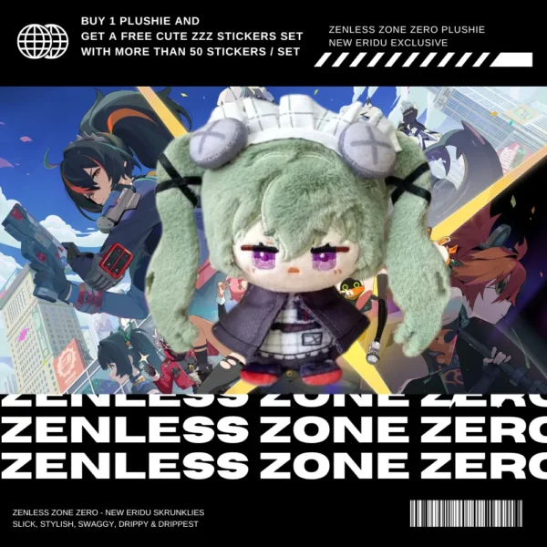 Zenless Zone Zero Plushie Ellen Joe Plush Corin Wickes Nicole Demara Anby Demara Zhu Yuan