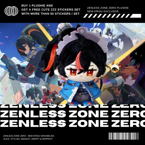 Zenless Zone Zero Plushie Ellen Joe Plush Corin Wickes Nicole Demara Anby Demara Zhu Yuan