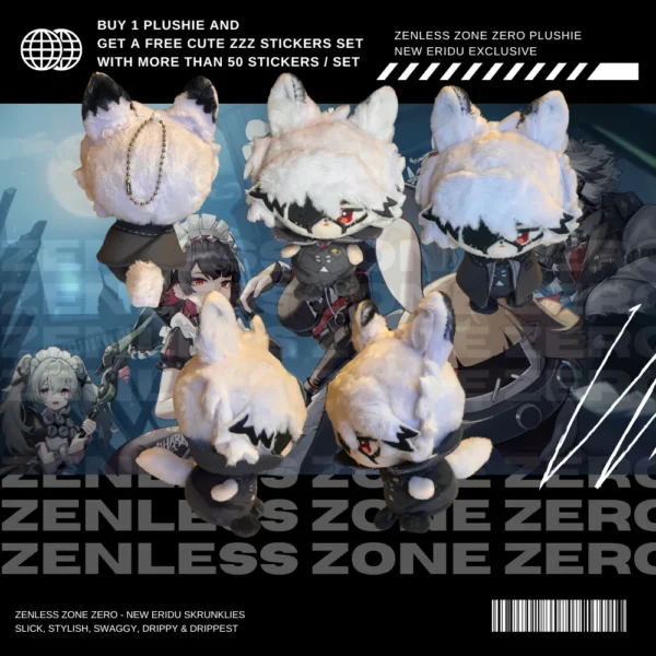 Zenless Zone Zero Plushie Von Lycaon Plushie Ellen Joe Plushie Corin Wickes Plushie