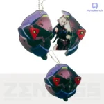 Zenless Zone Zero Keychain W-Engine Sliding ZZZ Jane Doe Keychain ZZZ Zhu Yuan Keychain ZZZ Qingyi Keychain ZZZ Seth Keychain