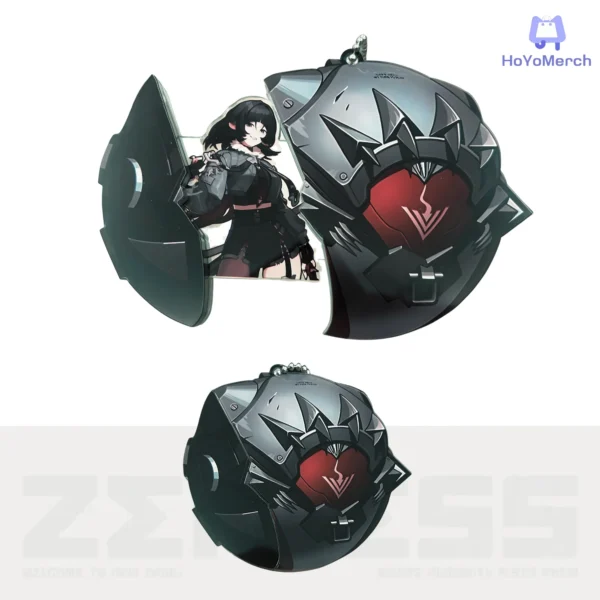 Zenless Zone Zero Keychain W-Engine Sliding ZZZ Jane Doe Keychain ZZZ Zhu Yuan Keychain ZZZ Qingyi Keychain ZZZ Seth Keychain