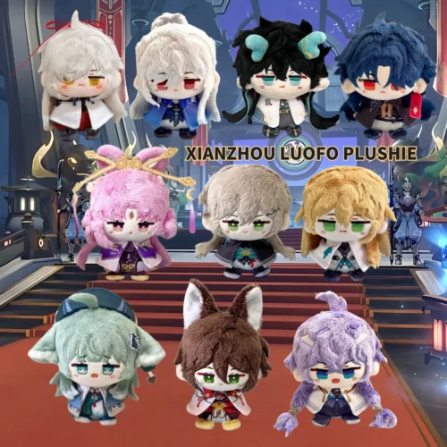 Honkai Star Rail Plush Tingyun Fugue HSR Plush Jing Yuan Fu Xuan Plushie Xianzhou