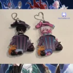 Honkai Star Rail Keychain Sliding Trashcan HSR Keychain March 7th Dan Heng Stelle Caelus