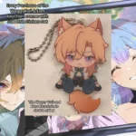 HSR Keychain Waggy Tail & Ears HSR Sunday Robin Aventurine Honkai Star Rail Keychain