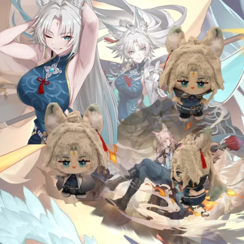 honkai star rail plushie, hsr feixiao plushie, hsr jiaoqiu plushie, feixiao hsr, jiaoqiu hsr