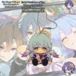 HSR Keychain Waggy Tail & Ears HSR Sunday Robin Aventurine Dr Ratio Honkai Star Rail Keychain