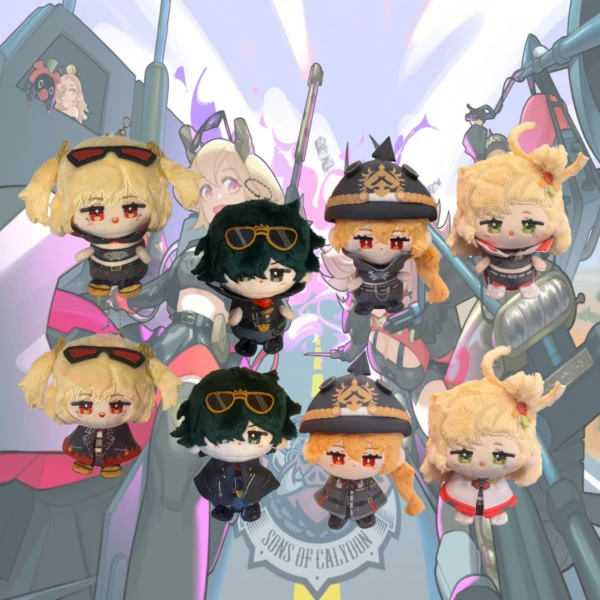 ZZZ Burnice Plushie ZZZ Lighter Plushie ZZZ Lucy Plushie ZZZ Piper Plushie Zenless Zone Zero Sons of Calydon