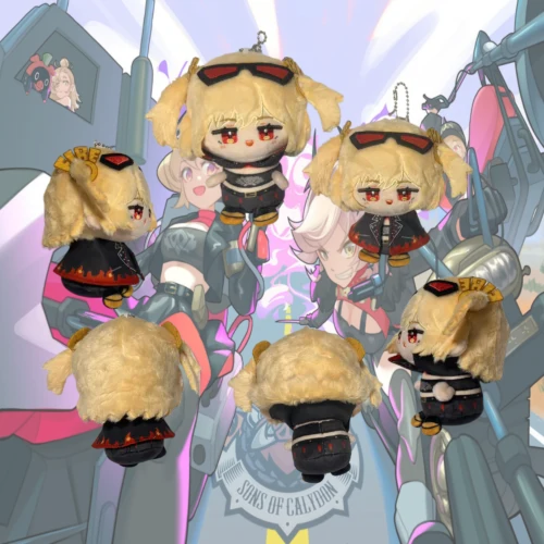 zzz plushie, zenless zone zero plushie, zzz lucy plushie, zzz piper plushie, sons of calydon, zzz lighter plushie, lighter zzz plushie, zzz burnice plushie, burnice zenless zone zero burnice white, hoyoverse merchandise, official mihoyo merchandise, hoyoverse official merch