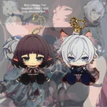 ZZZ Pubsec Jane Doe Keychain Seth Lowell Keychain Waggy Tail & Ears Zenless Zone Zero Keychain