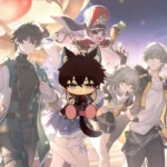 HSR Stelle Caelus March 7th Dan Heng Imbibitor Lunae Astral Express Waggy Tail & Ears Keychain
