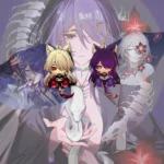HSR Acheron Waggy Tail & Ears Keychain Acheron Honkai Star Rail Keychain