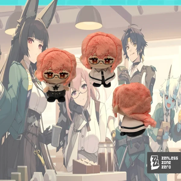 ZZZ Plushie ZZZ Miyabi Plushie ZZZ Harumasa Plushie ZZZ Yanagi Zenless Zone Zero H.S.O.S.6