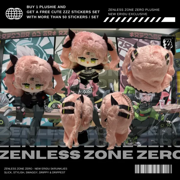 ZZZ Plushie Nicole Demara Plushie ZZZ Anby Demara Plushie ZZZ Billy Kid Plushie Zenless Zone Zero Plushie