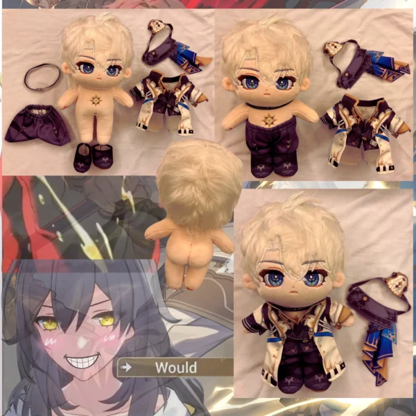 Honkai Star Rail Big Phainon Plushie 20cm 8inch HSR Phainon Plush Doll