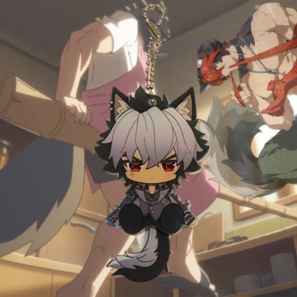 ZZZ Spook Shack Keychain Yuzuha Alice Manato ZZZ Keychain