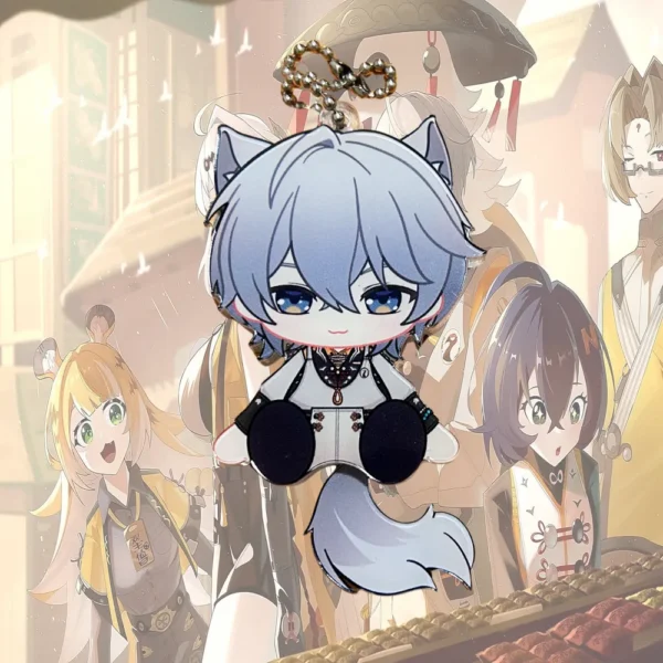 ZZZ Yunkui Summit Keychain Yixuan Ju Fufu Wise Belle Waggy Tail & Ears Zenless Zone Zero Keychain