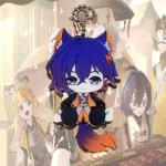 ZZZ Yunkui Summit Keychain Yixuan Ju Fufu Wise Belle Waggy Tail & Ears Zenless Zone Zero Keychain