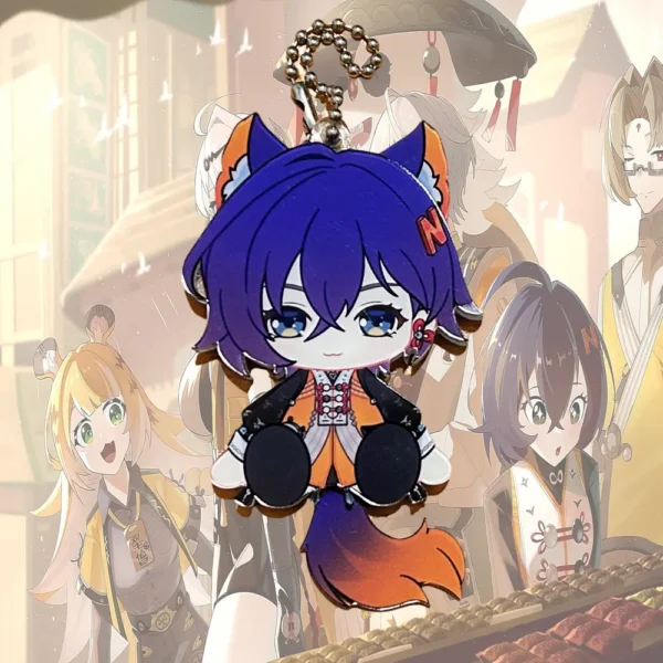 ZZZ Yunkui Summit Keychain Yixuan Ju Fufu Wise Belle Waggy Tail & Ears Zenless Zone Zero Keychain