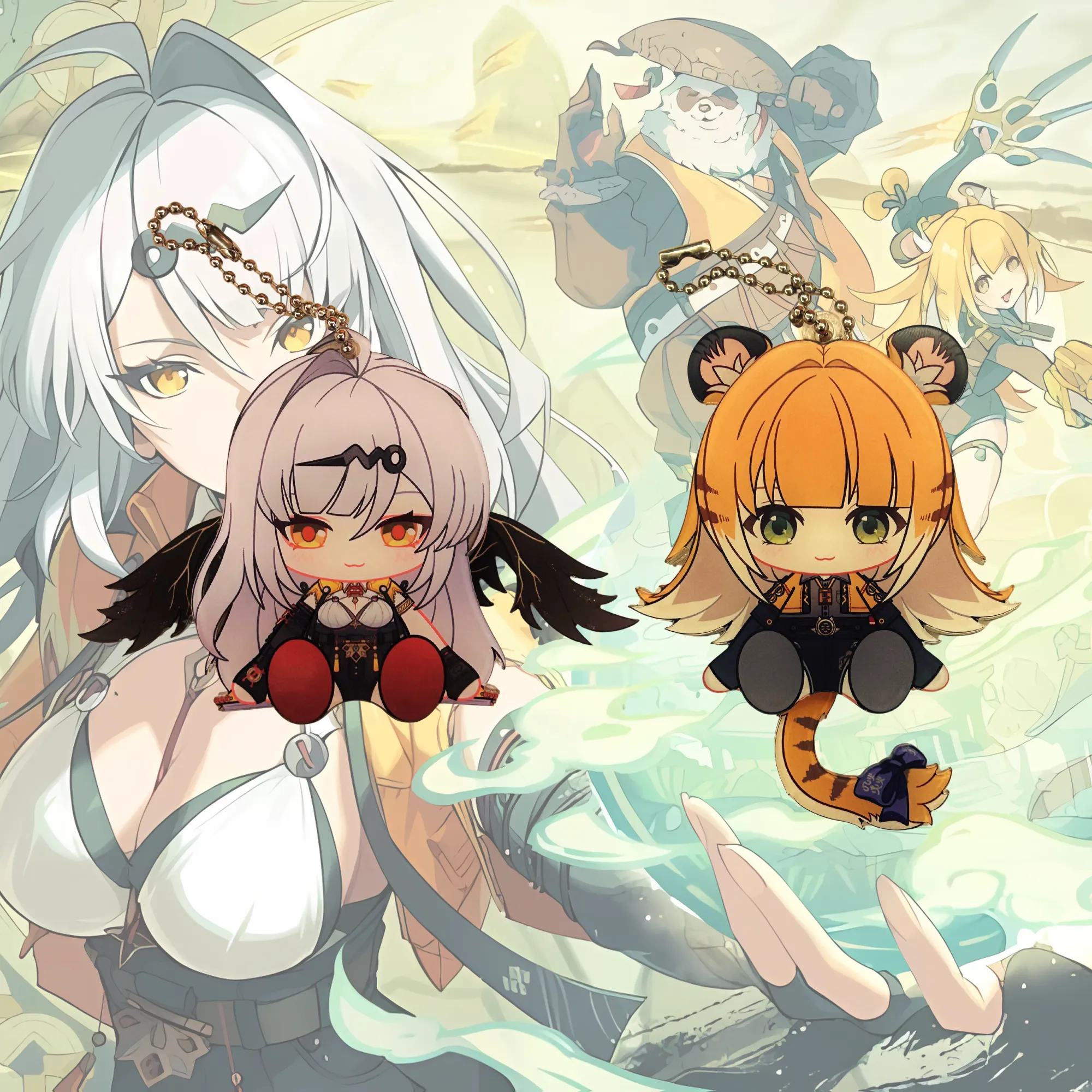 ZZZ Yunkui Summit Keychain Yixuan Ju Fufu ZZZ Keychain