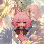 Waggy HSR Cyrene HSR Cipher HSR Phainon Keychain Amphoreus Waggy Tail & Ears Honkai Star Rail Keychain