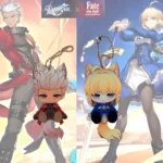 Fate/Stay Night x HSR Saber HSR Archer Waggy Keychain Honkai Star Rail Keychain