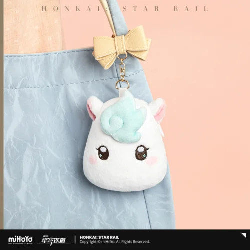 official honkai star rail little ica plushie pouch, little ica plushie, hyacine plushie, official honkai star rail merchandise, official hoyoverse merch, official mihoyo merch