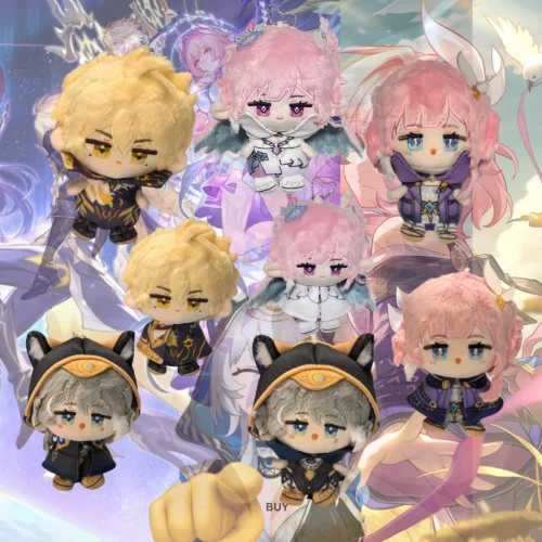 HSR Cyrene Plushie HSR Cipher Plushie HSR Phainon Ult Plushie Amphoreus Honkai Star Rail Plushie