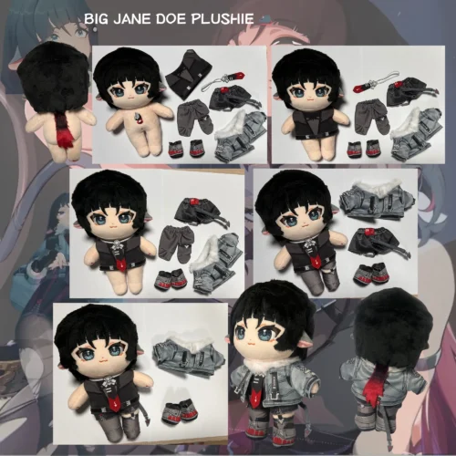 Jane Doe ZZZ Plushie ZZZ Zhu Yuan Zenless Zone Zero Plushie, zzz plushie, zzz jane plushie, zzz plushie, hoyoverse merchandise, mihoyo merchandise, official hoyoverse merch