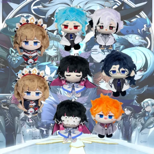 Genshin Fatui Columbina Plush Sandrone Plush Arlecchino Plush Dottore Plush Pantalone Plush Childe Tartaglia Plush Genshin Plushie