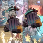 HSR Trashcan Keychain Feixiao Tingyun Fugue Jiaoqiu Huohuo Keychain Honkai Star Rail Keychain