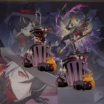 HSR Trashcan Keychain Boothill Argenti Acheron Keychain Honkai Star Rail Keychain