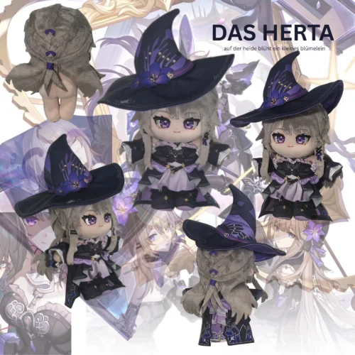 Honkai Star Rail The Herta Plushie 20cm 8inch HSR Madam Herta Plush Doll