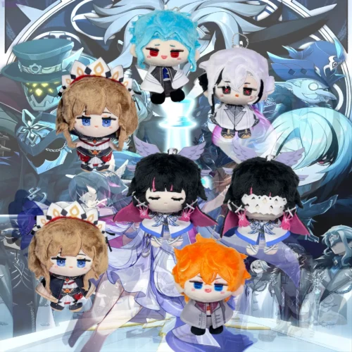 Genshin Fatui Columbina Plush Sandrone Plush Arlecchino Plush Dottore Plush Childe Tartaglia Plush Genshin Plushie