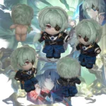 Honkai Star Rail Big Anaxa Plushie 20cm 8inch HSR Anaxa Plush Doll