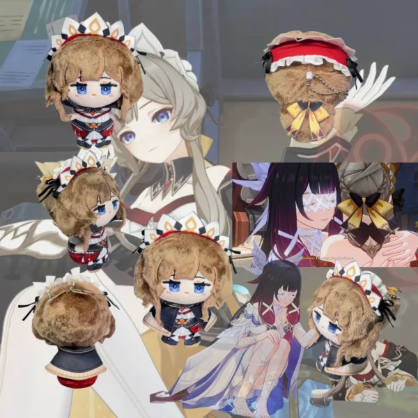 Genshin Fatui Columbina Plush Sandrone Plush Arlecchino Plush Dottore Plush Childe Tartaglia Plush Genshin Plushie