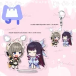 Genshin Columbina x Sandrone Chibi Keychain Genshin Impact Keychain