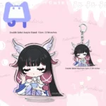 Genshin Columbina x Sandrone Chibi Keychain Genshin Impact Keychain