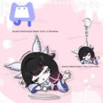 Genshin Columbina x Sandrone Chibi Keychain Genshin Impact Keychain