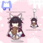 Genshin Columbina x Sandrone Chibi Keychain Genshin Impact Keychain