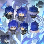 Genshin Nod Krai Plushie Flins Plush Varka Plush Durin Plush Ineffa Plush Genshin Impact Plushie