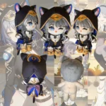 Honkai Star Rail Big Cipher Plushie 20cm 8inch HSR Cipher Plush Doll