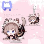 Genshin Columbina x Sandrone Chibi Keychain Genshin Impact Keychain