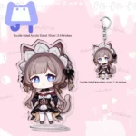 Genshin Columbina x Sandrone Chibi Keychain Genshin Impact Keychain
